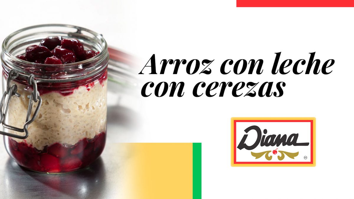 Cómo preparar Arroz con Leche con Cerezas Marrasquino